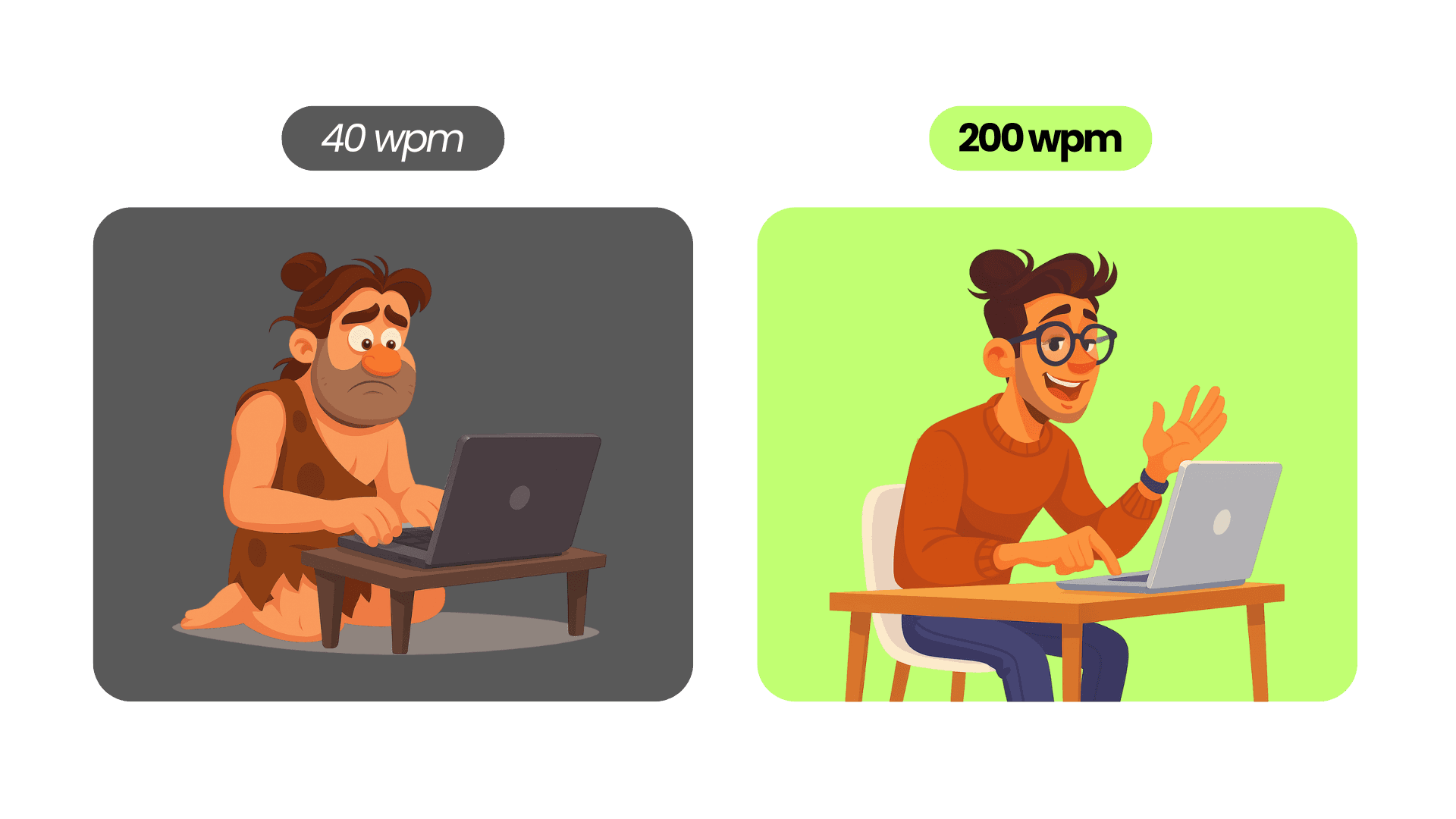 Voice vs Typing Speed Comparison - 5x Faster